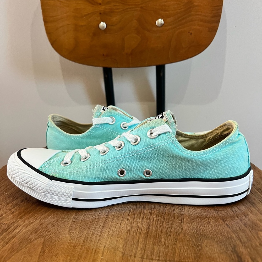Converse Turquoise Sneakers - Picture 8 of 11